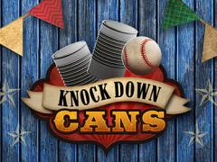 Knock Down Cans